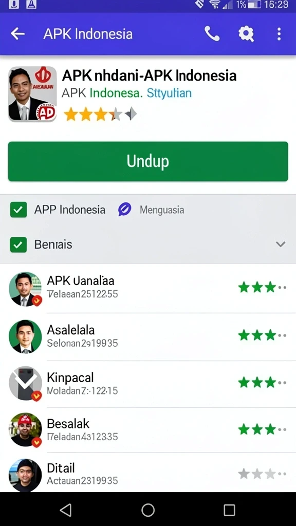 Tampilan utama aplikasi Download ug777 APK untuk Android yang intuitif dan efisien.