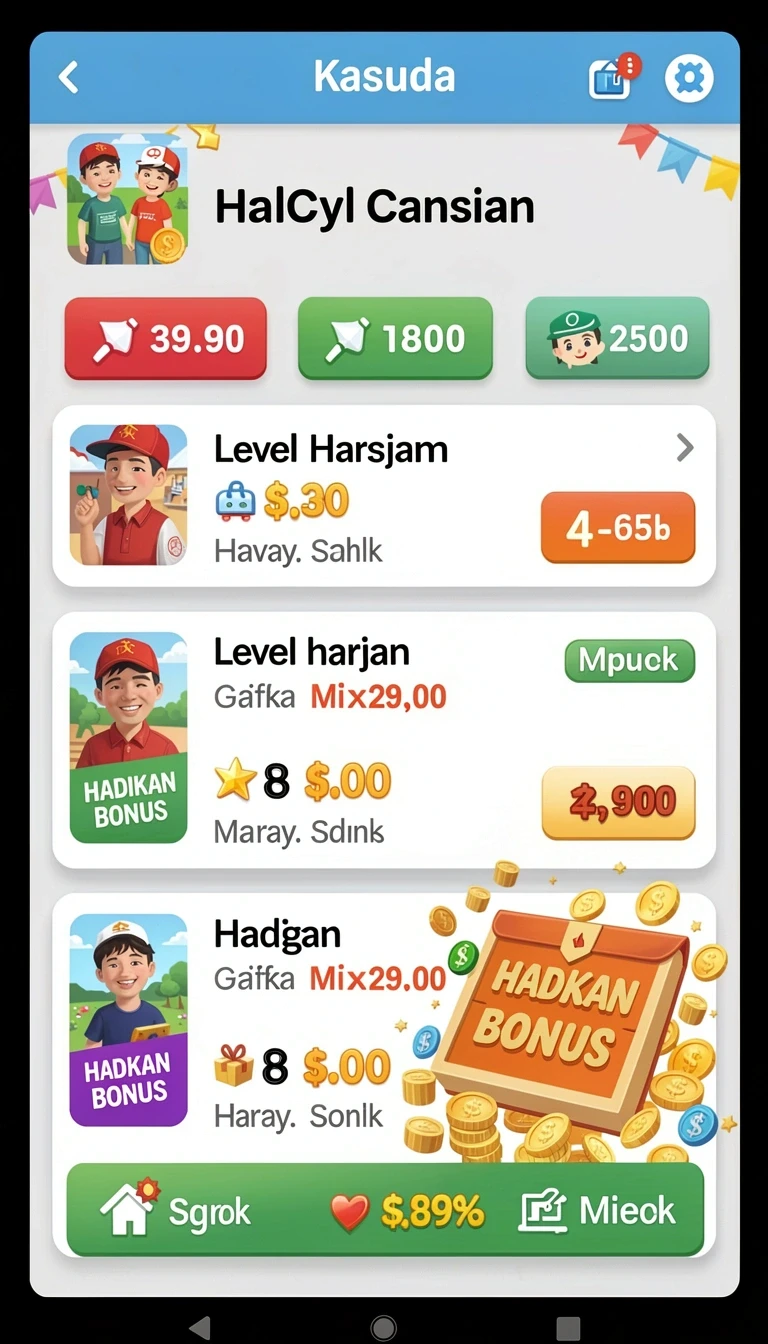 Tampilan utama aplikasi Review Aplikasi 77rp yang intuitif dan efisien.